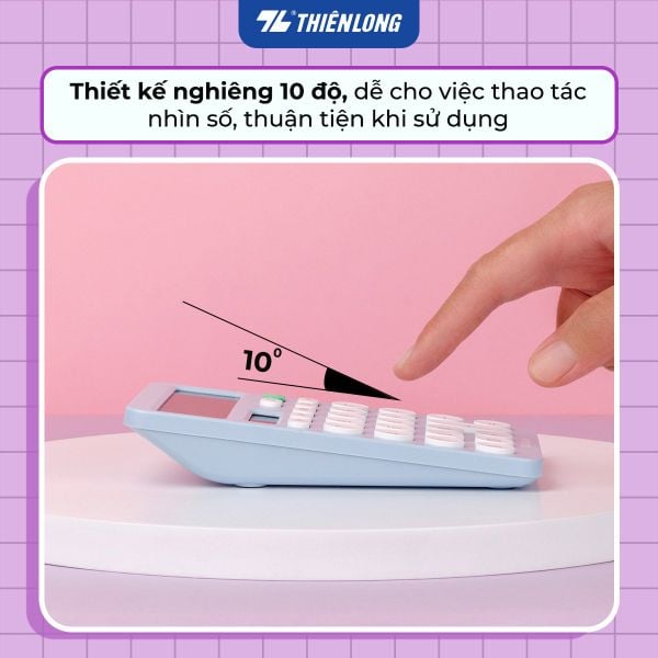 Máy tính cầm tay văn phòng Thiên Long Flexio CAL-008