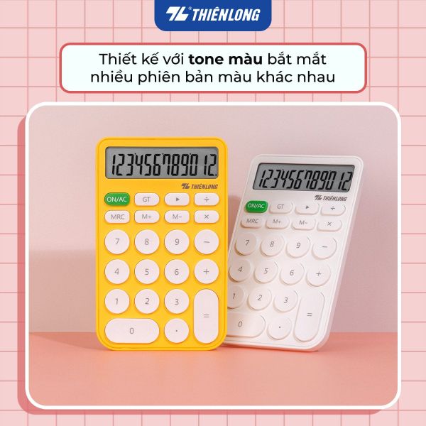 Máy tính cầm tay văn phòng Thiên Long Flexio CAL-009