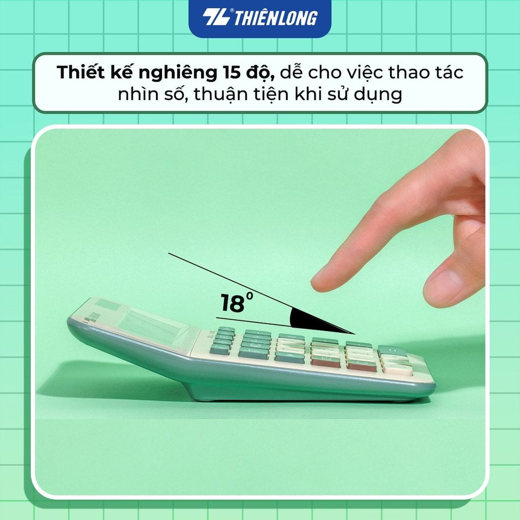 Máy tính văn phòng Thiên Long Flexio CAL-010