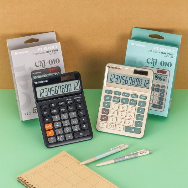 Máy tính văn phòng Thiên Long Flexio CAL-010