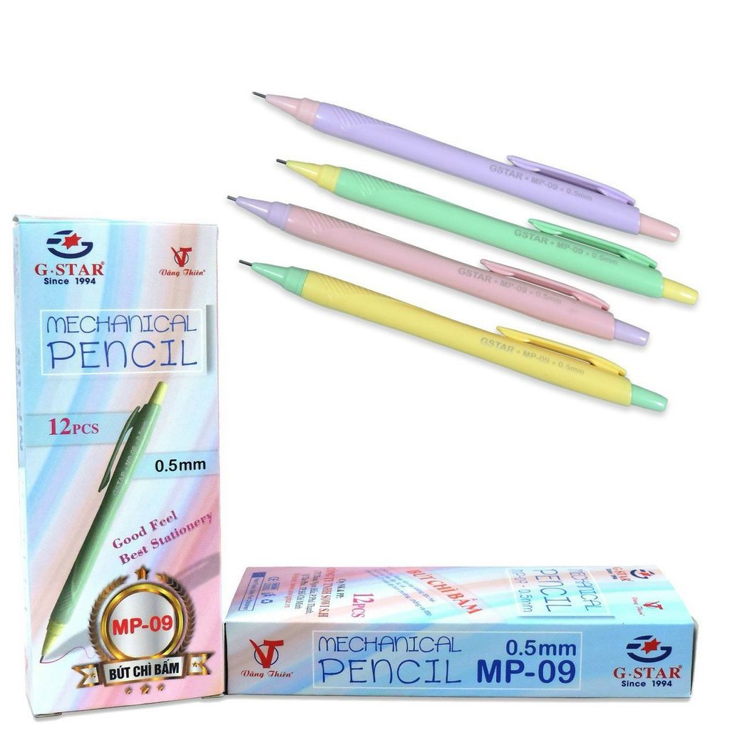 Hộp 12 Cây Bút Chì Bấm G-STAR MP-09