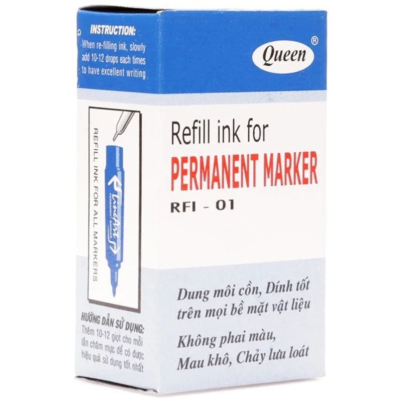 Mực bút lông dầu Queen RFI-01