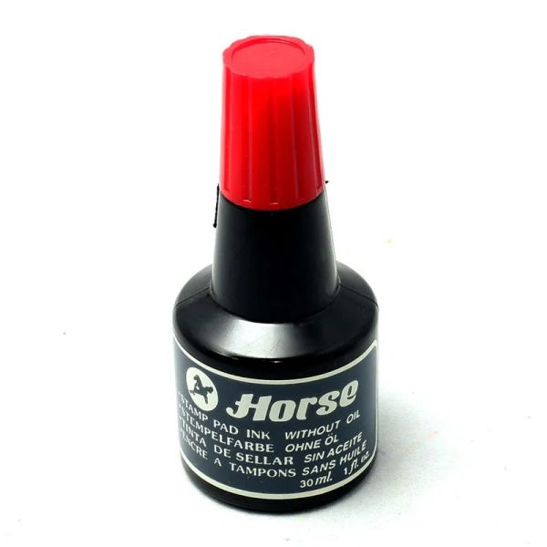 Mực dấu Horse H-30cc 30 ml, mực châm khay dấu