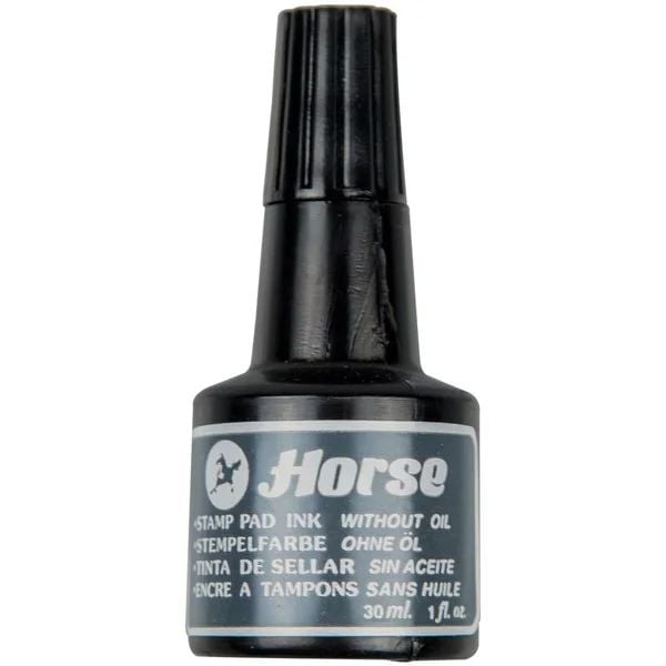Mực dấu Horse H-30cc 30 ml, mực châm khay dấu