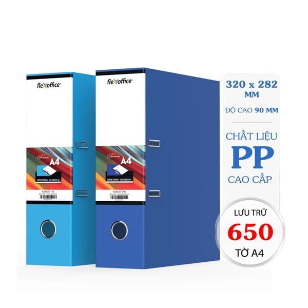 Bìa còng A4 - F4 chính hãng Flexoffice - Thiên Long