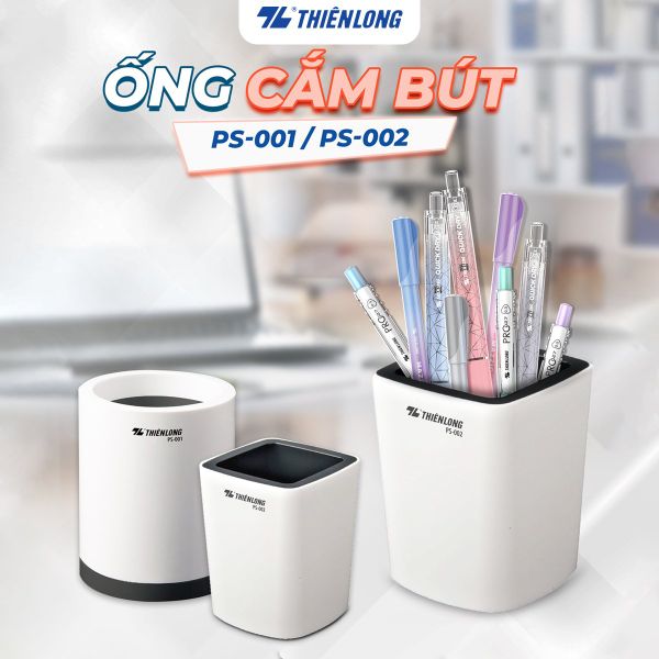 Ống cắm bút Thiên Long PS-001