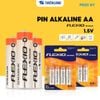 Pin Alkaline AA Thiên Long Flexio 1.5V – Vỉ 2, 4, 6 viên