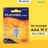 Pin Alkaline AAA Thiên Long Flexio 1.5V – Vỉ 2, 4, 6 viên