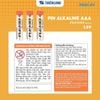 Pin Alkaline AAA Thiên Long Flexio 1.5V – Vỉ 2, 4, 6 viên