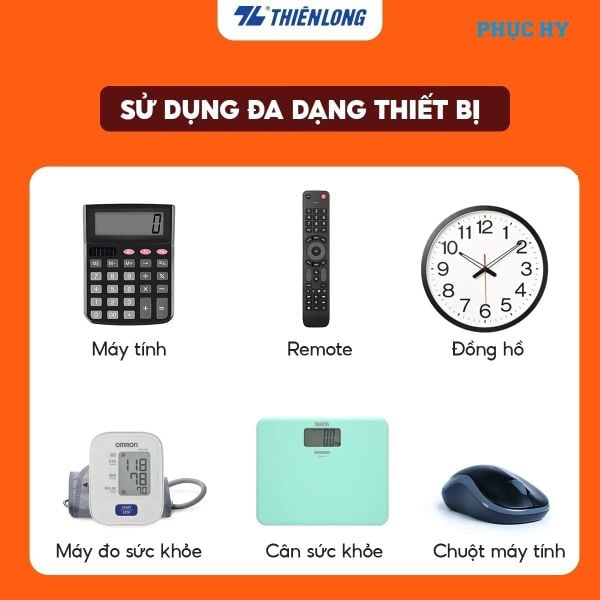 Pin Carbon AA Thiên Long Flexio 1.5V – Lốc 4 Viên BAC-R6/4