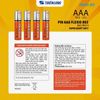 Pin Carbon AAA Thiên Long Flexio 1.5V – Lốc 4 Viên BAC-R03/4