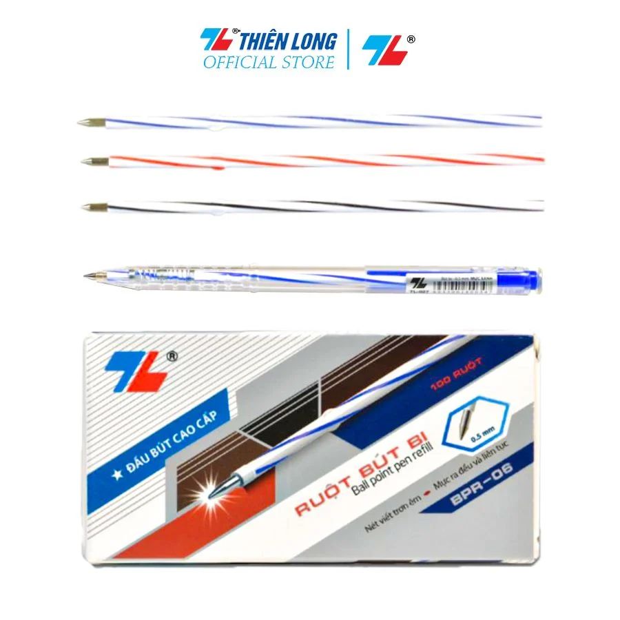 Ruột bút bi Thiên Long BPR-06 0,5 mm