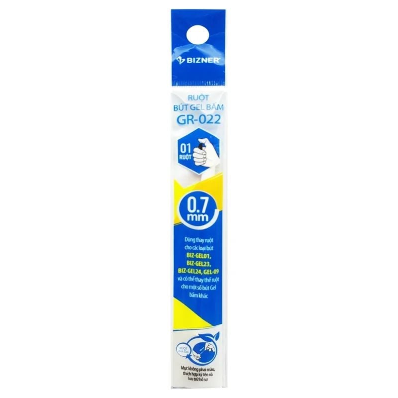 Ruột bút gel Bizner GR-022 0,7 mm