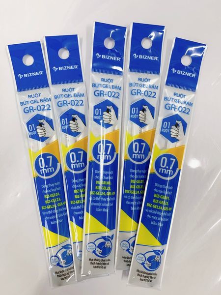 Ruột bút gel Bizner GR-022 0,7 mm