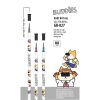 Ruột bút gel Buddies Thiên Long GR-027 0,5 mm