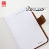 Sổ bìa da Hồng Hà Mixbook A6 4607