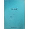 Sổ kho A4 50 tờ – theo dõi nhập xuất tồn
