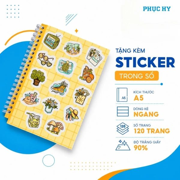 Sổ lò xo A5 Thiên Long MB-011 kẻ ngang 120 trang