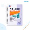 Sổ lò xo dọc A5 Thiên Long MB-004 160 trang 70gsm