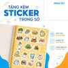 Sổ lò xo B5 kẻ caro Thiên Long MB-016 120 trang