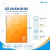 Sổ lò xo chấm bi B5 Thiên Long MB-018 120 trang 100gsm