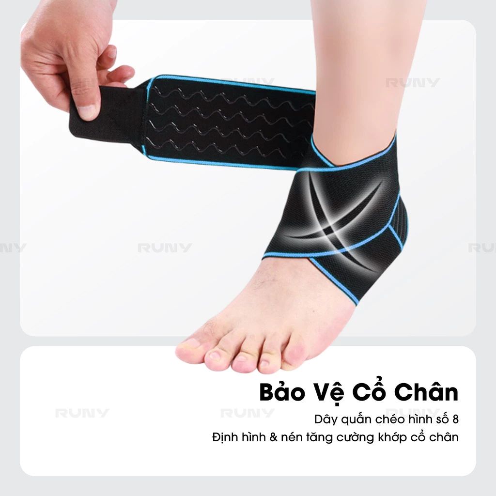  Băng Quấn Cổ Chân Aolikes - Đai Quấn Bảo Vệ Mắt Cá Chân Cao Cấp Chính Hãng 