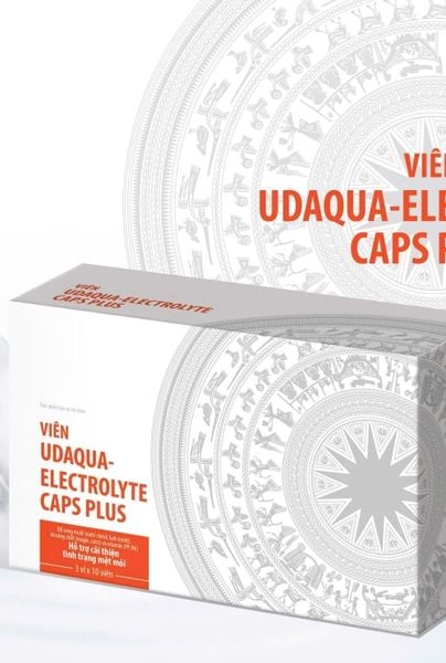  1 Hộp/30 Viên Muối Udaqua-Electrolyte Caps Plus – Hỗ Trợ Cải Thiện Tình Trạng Mệt Mỏi 