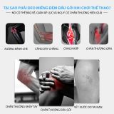  Bó gối có dây quấn trợ lực vải dệt kim 3D thoáng khí Aolikes AL7720 