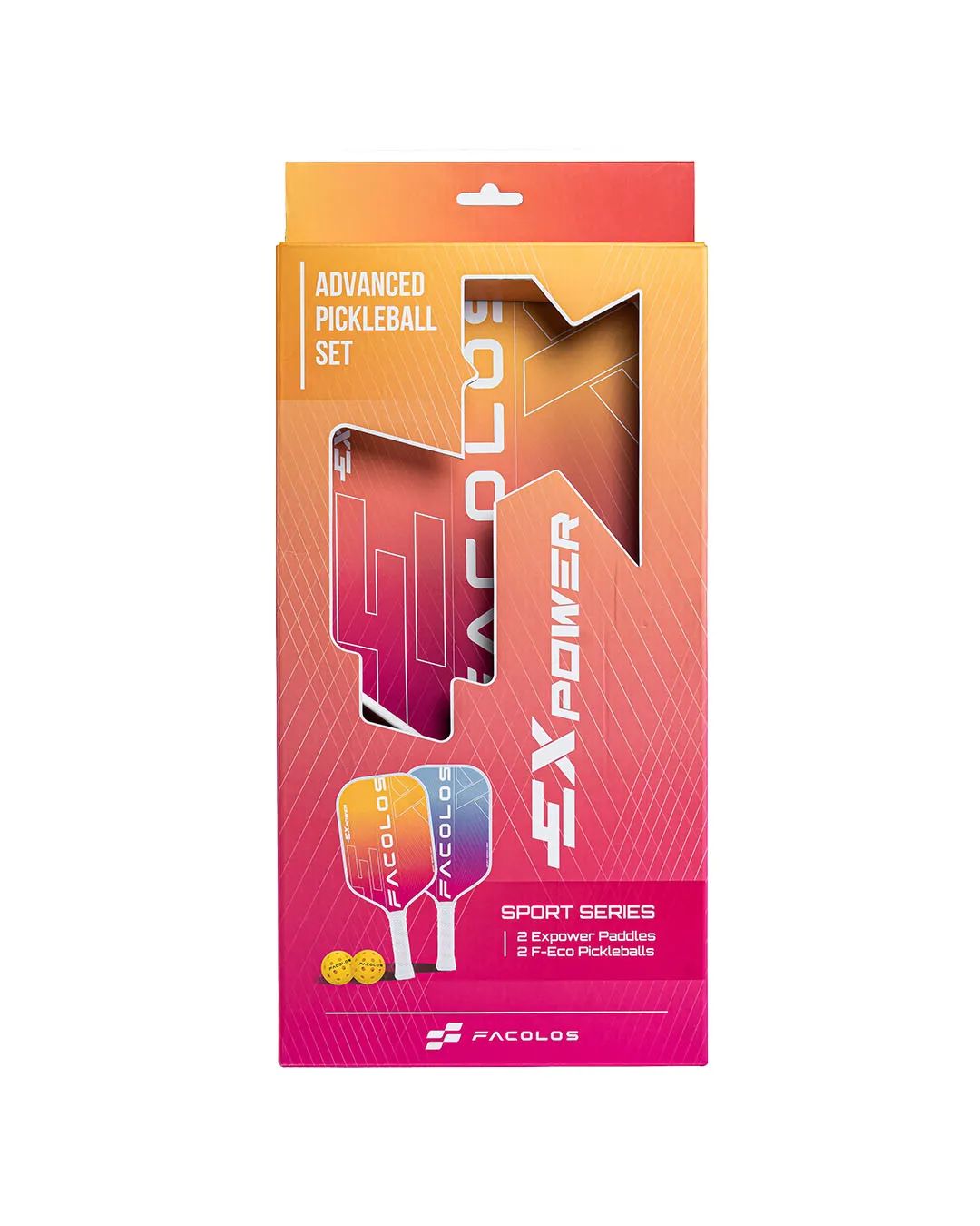  Bộ 2 vợt Pickleball Sport Series – ExPower Black (14mm) 