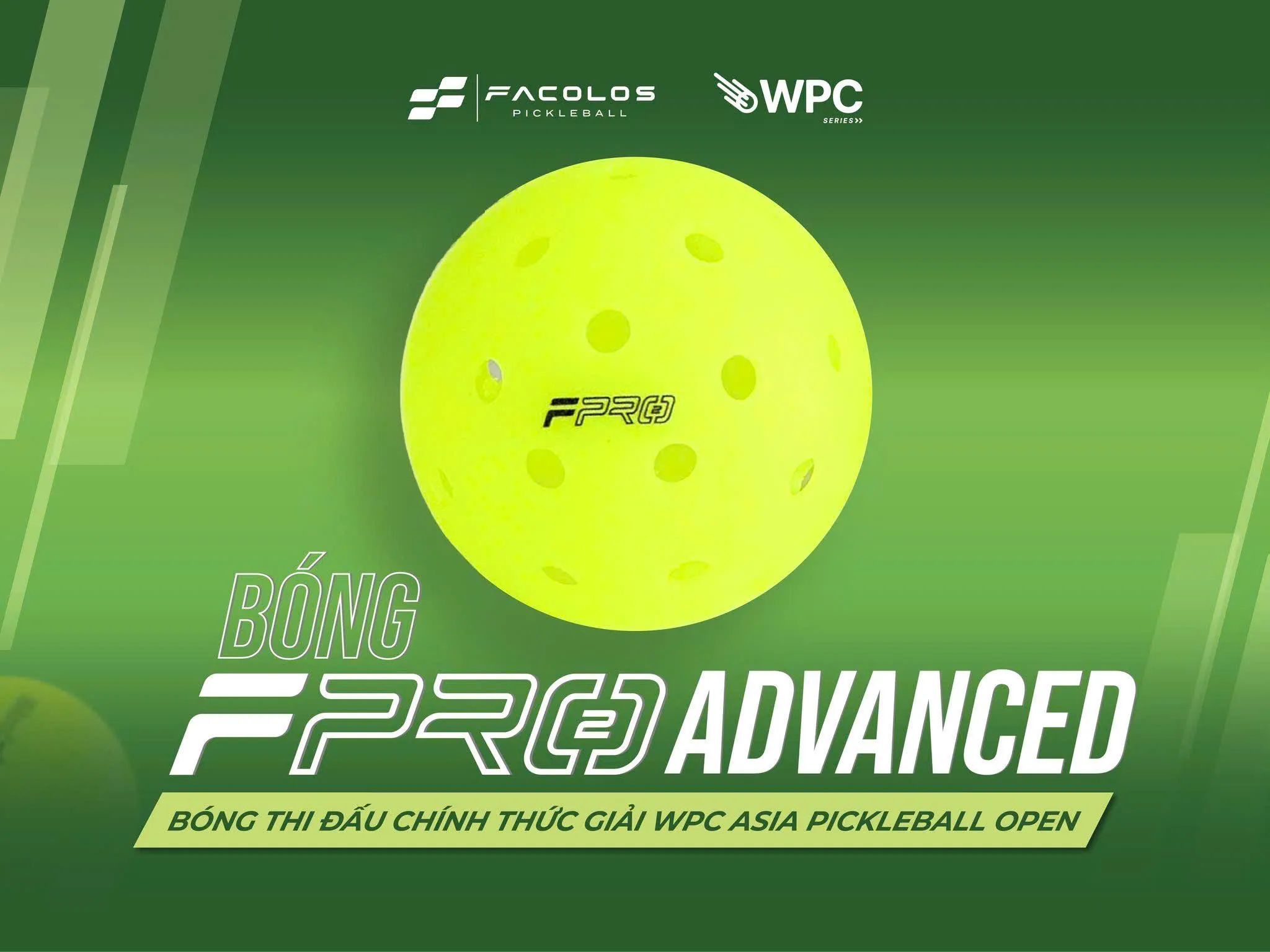  Bóng Pickleball Facolos F-Pro Advanced Gen 2 