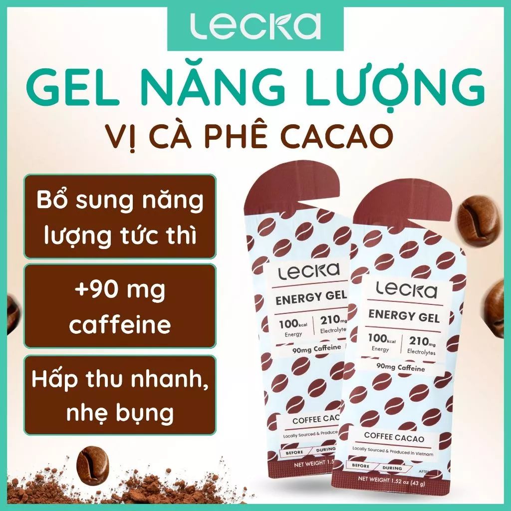  Gel Lecka Energy – Năng Lượng Từ Thiên Nhiên, Tăng Cường Sức Mạnh 