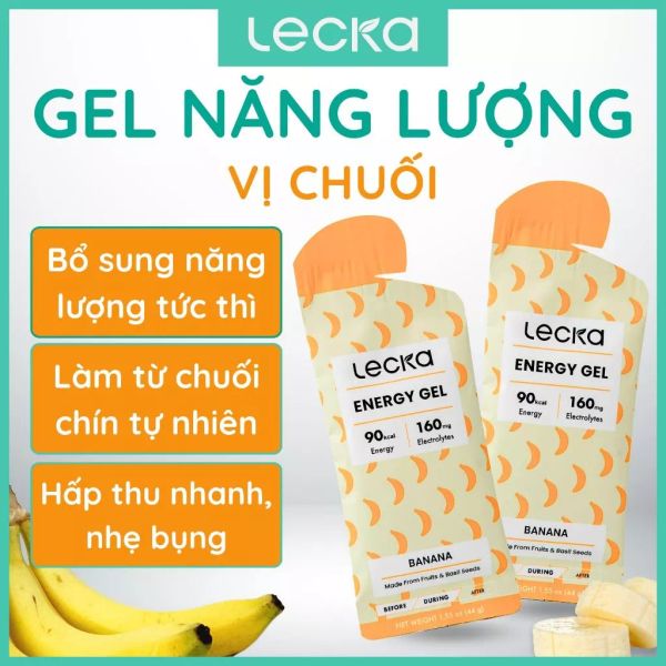  Gel Lecka Energy – Năng Lượng Từ Thiên Nhiên, Tăng Cường Sức Mạnh 