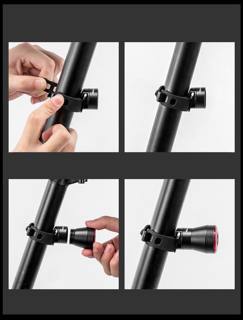  Đèn hậu xe đạp ROCKBROS SAMURAI Q5 