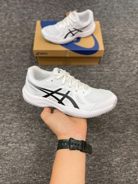  Giày Pickleball Nữ Asics Upcourt 6 ( Trắng ) - 1074A045 