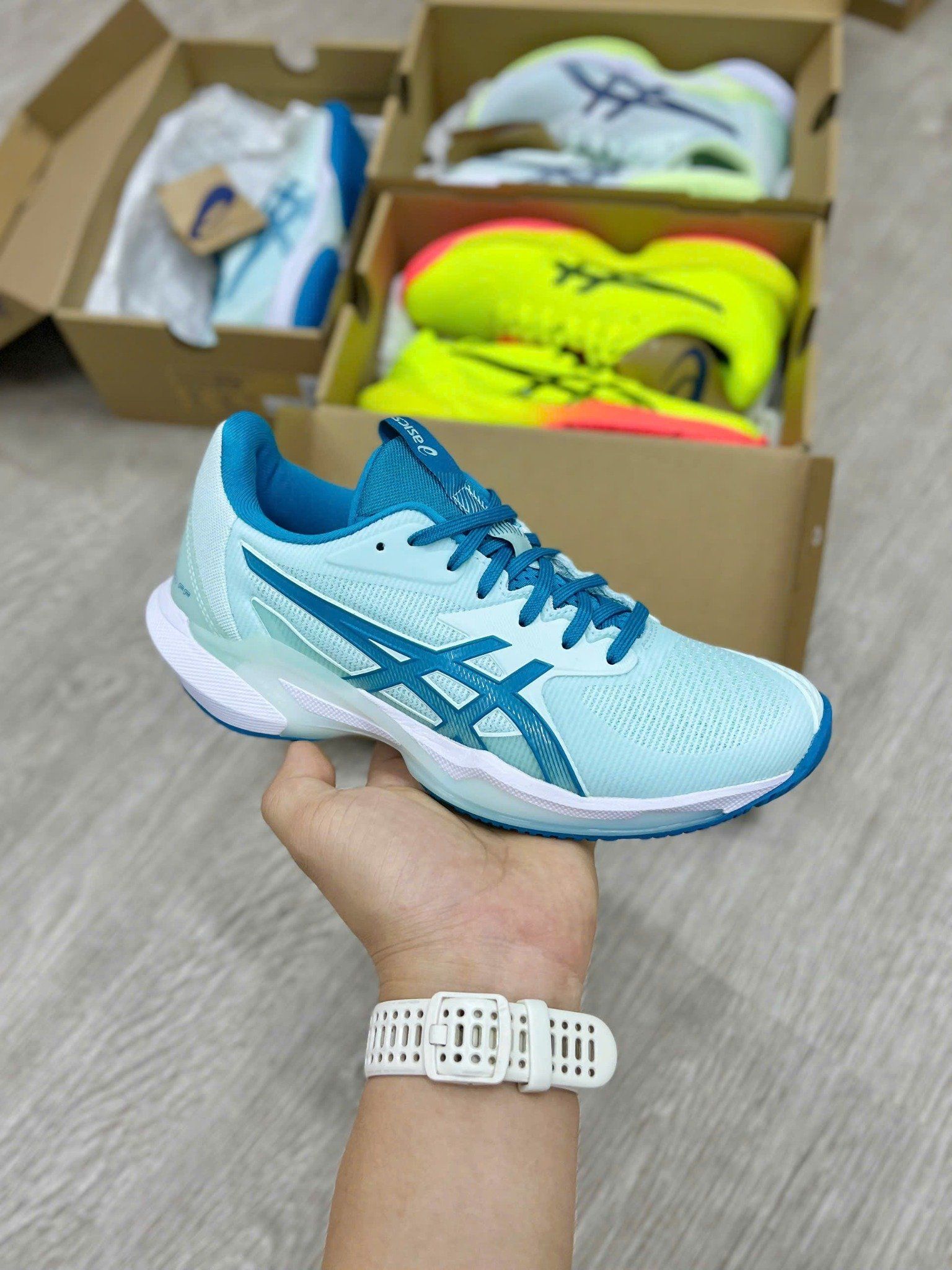  Giày Pickleball Asics Solution Speed FF3 Nữ | 1042A275 | 