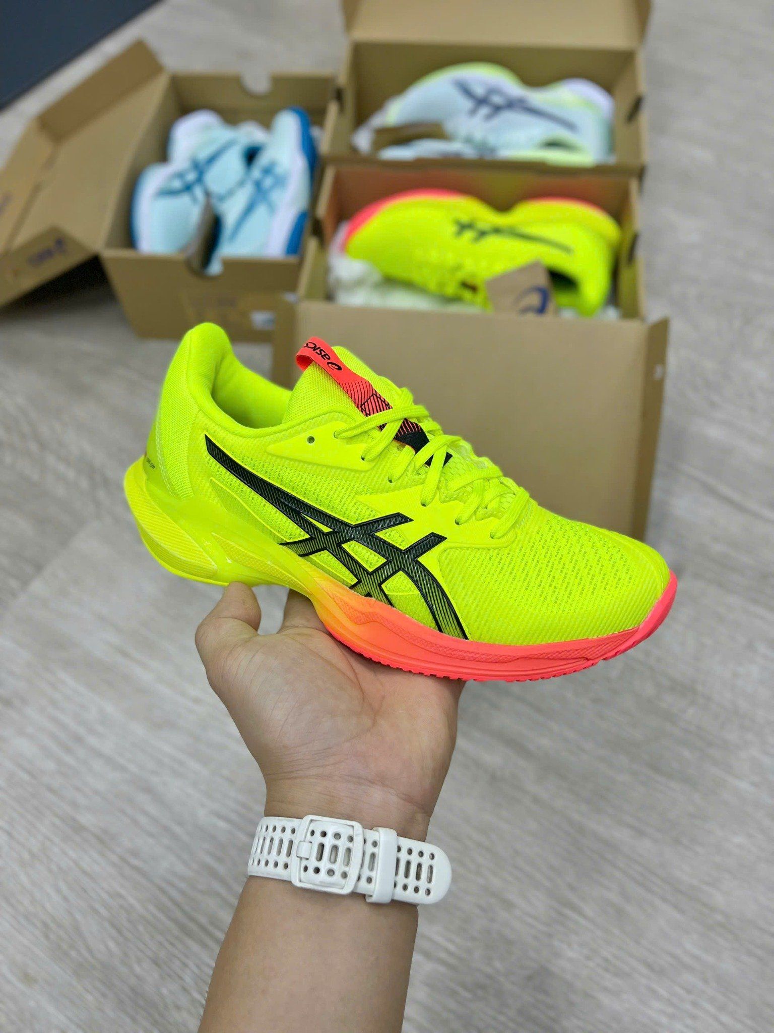  Giày Pickleball Asics Solution Speed FF3 Nữ | 1042A275 | 