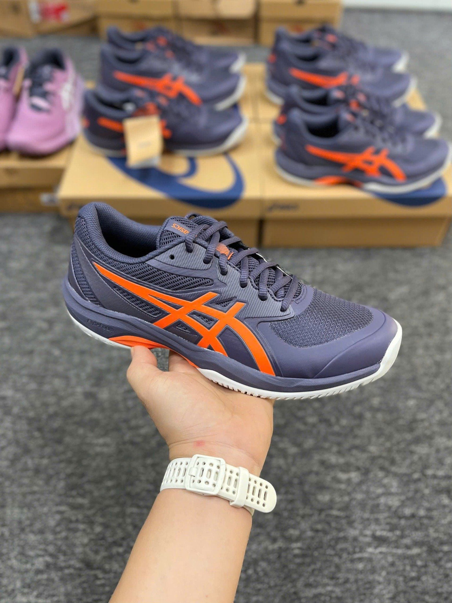  Giày Pickleball Asics Game FF Nam | 1041A489 | 