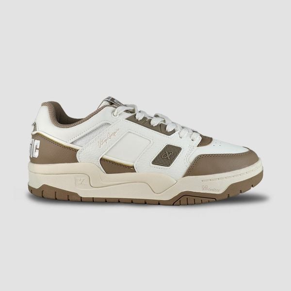  Giày Xtep đế bằng nam | Nâu Kem | 