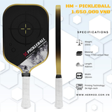  Vợt Pickleball HERMOD 008 - ĐẠT CHUẨN USA PICKLEBALL APPROVED 