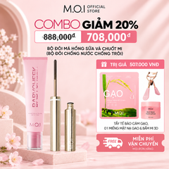  Bộ Đôi Má Hồng Sữa Và Chuốt Mi (Bộ Đôi Chống Nước) 