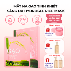  Mặt Nạ Gạo Tinh Khiết Sáng Da Hydrogel Rice Mask 