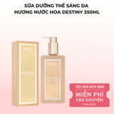  Sữa Dưỡng Thể Sáng Da Hương Nước Hoa Destiny 250ml 
