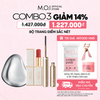  Bộ Trang Điểm Sắc Nét, Phấn nước iconic, Son thỏi lì LoveMOI, Chuốt mi 