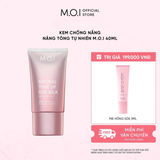  Kem Chống Nắng Nâng Tông Tự Nhiên M.O.I 40ml 