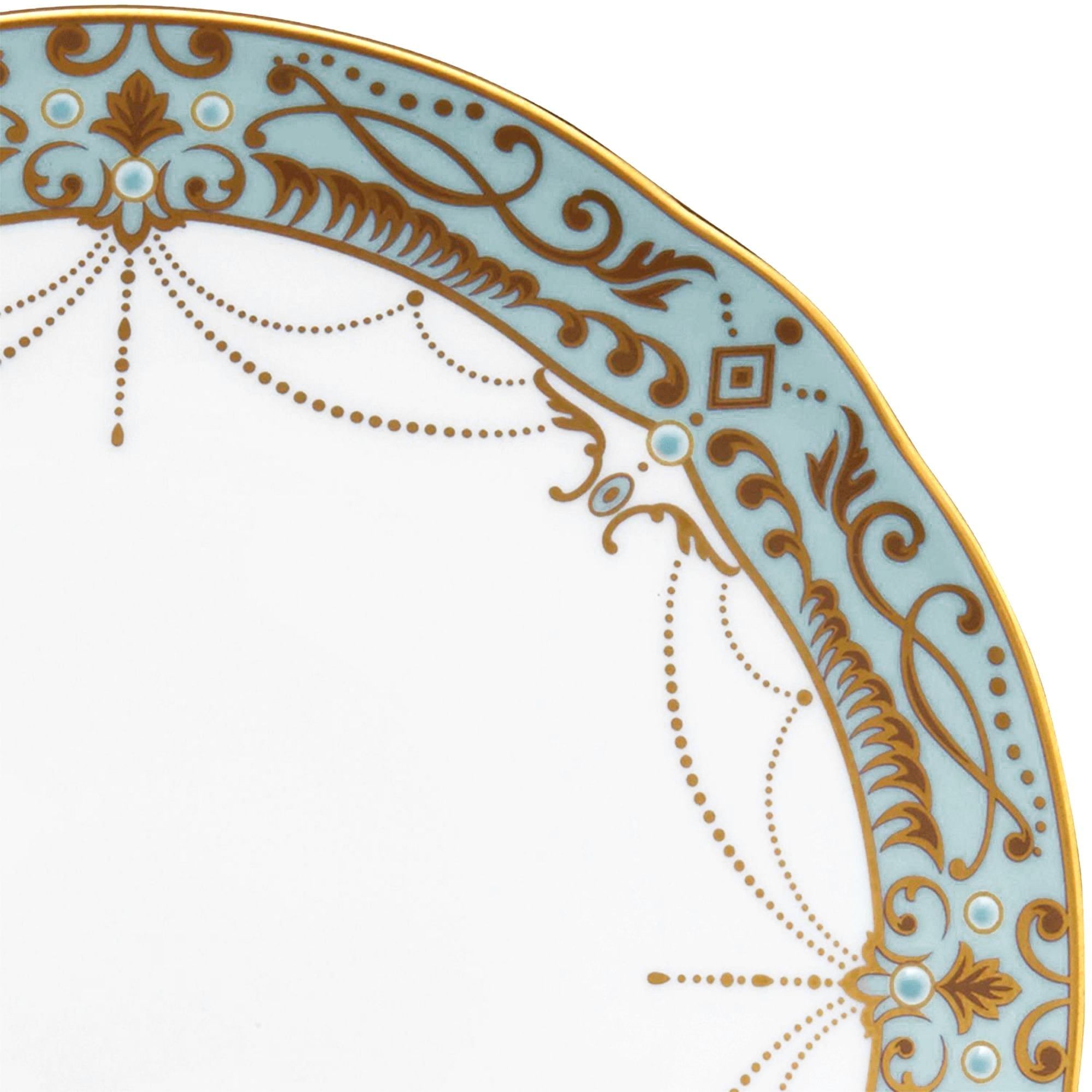 Đĩa tròn cỡ nhỏ đường kính 18cm sứ trắng cao cấp | Noritake The Homage Collection H-772J - T2410