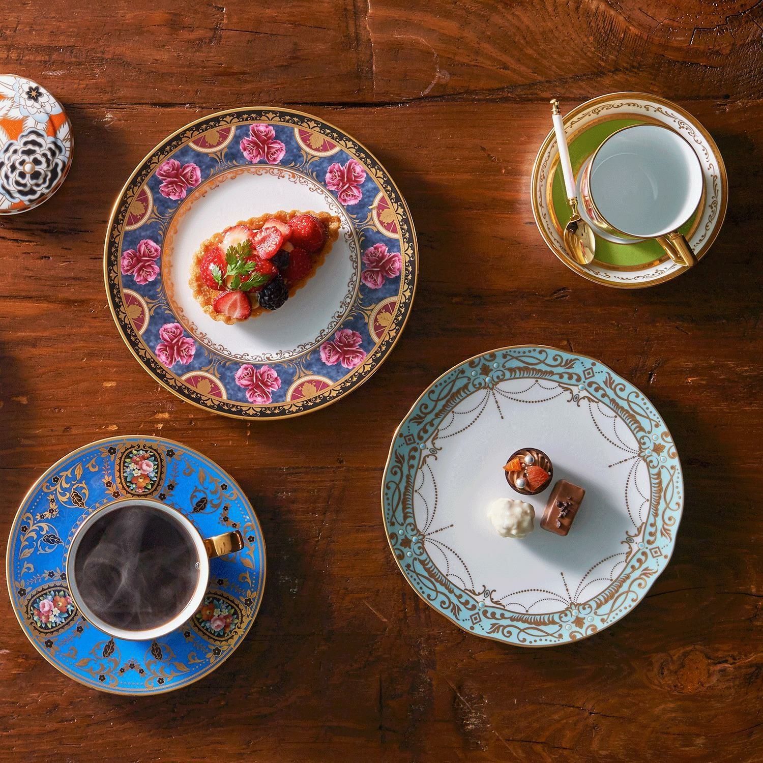 Đĩa tròn cỡ nhỏ đường kính 18cm sứ trắng cao cấp | Noritake The Homage Collection H-772J - T2410