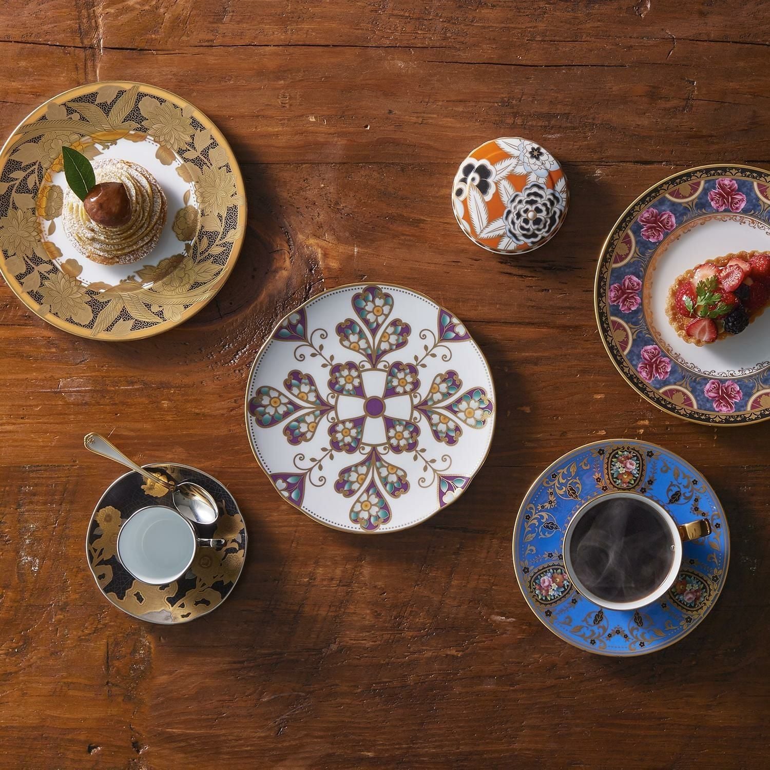 Đĩa tròn cỡ vừa đường kính 19cm sứ trắng cao cấp | Noritake The Homage Collection H-766J - T2411