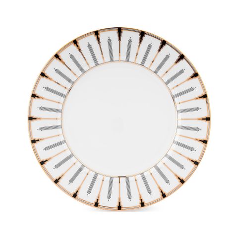  Đĩa tròn cỡ lớn đường kính 26,8cm sứ trắng | Noritake Empire Gold 1786L - 91020 
