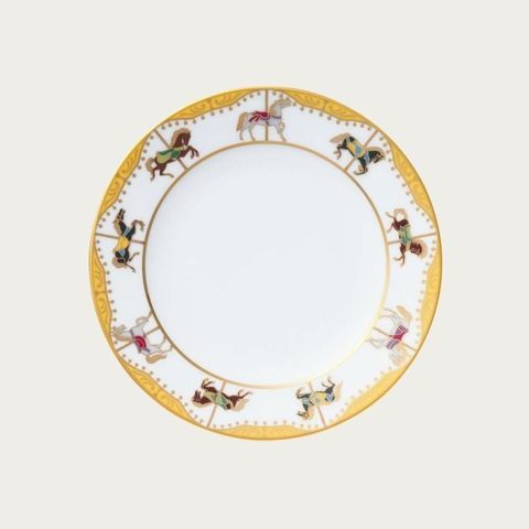  Đĩa tròn cỡ vừa đường kính 20,5cm sứ trắng Nhật Bản | Noritake Carousel 1901 - 3H 
