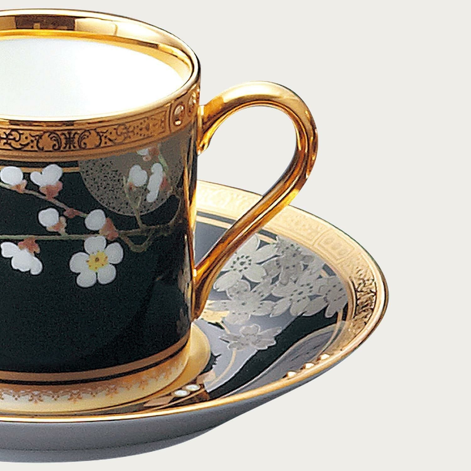 Bộ 6 chén trà ( tách trà ) nhỏ 90ml kèm đĩa lót | Noritake Shikisai Rondo 4656-AS - N59894